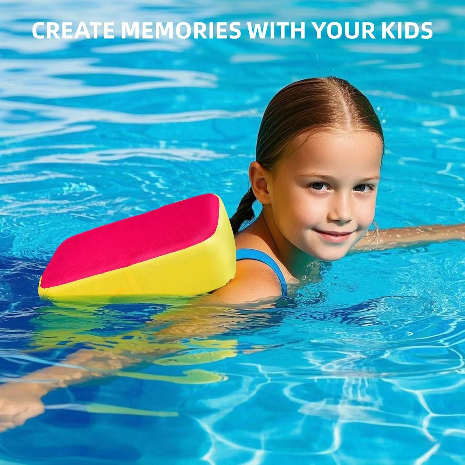 YOTAN Back Float Kids Swim Belt, Adjustable Swim Bubble for Kids Swimming Beginners Pool Lesson Swim Trainer - Comfort & Safe